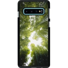 Samsung Galaxy S10 Case Hülle - Spring 23 forest blue sky