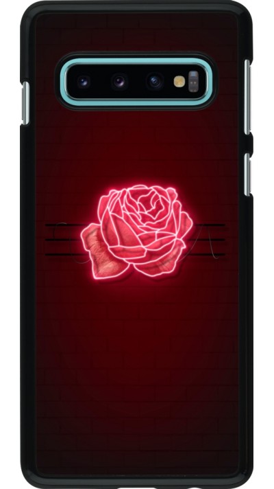 Samsung Galaxy S10 Case Hülle - Spring 23 neon rose