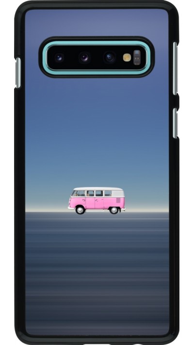 Samsung Galaxy S10 Case Hülle - Spring 23 pink bus