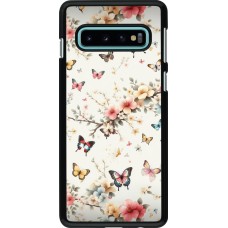 Coque Samsung Galaxy S10 - Spring 25 Papillons Légers