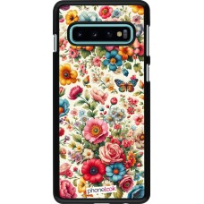 Samsung Galaxy S10 Case Hülle - Spring 25 fruehling bluetend