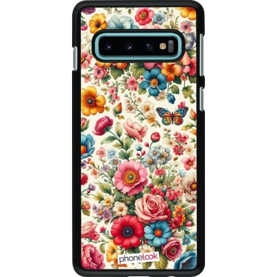 Coque Samsung Galaxy S10 - Spring 25 printemps fleuri