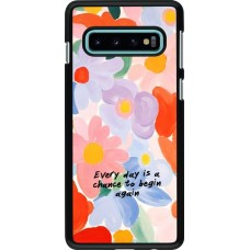 Coque Samsung Galaxy S10 - Every day is a chance Spring 2026