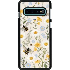 Coque Samsung Galaxy S10 - Pattern bees Spring 2026