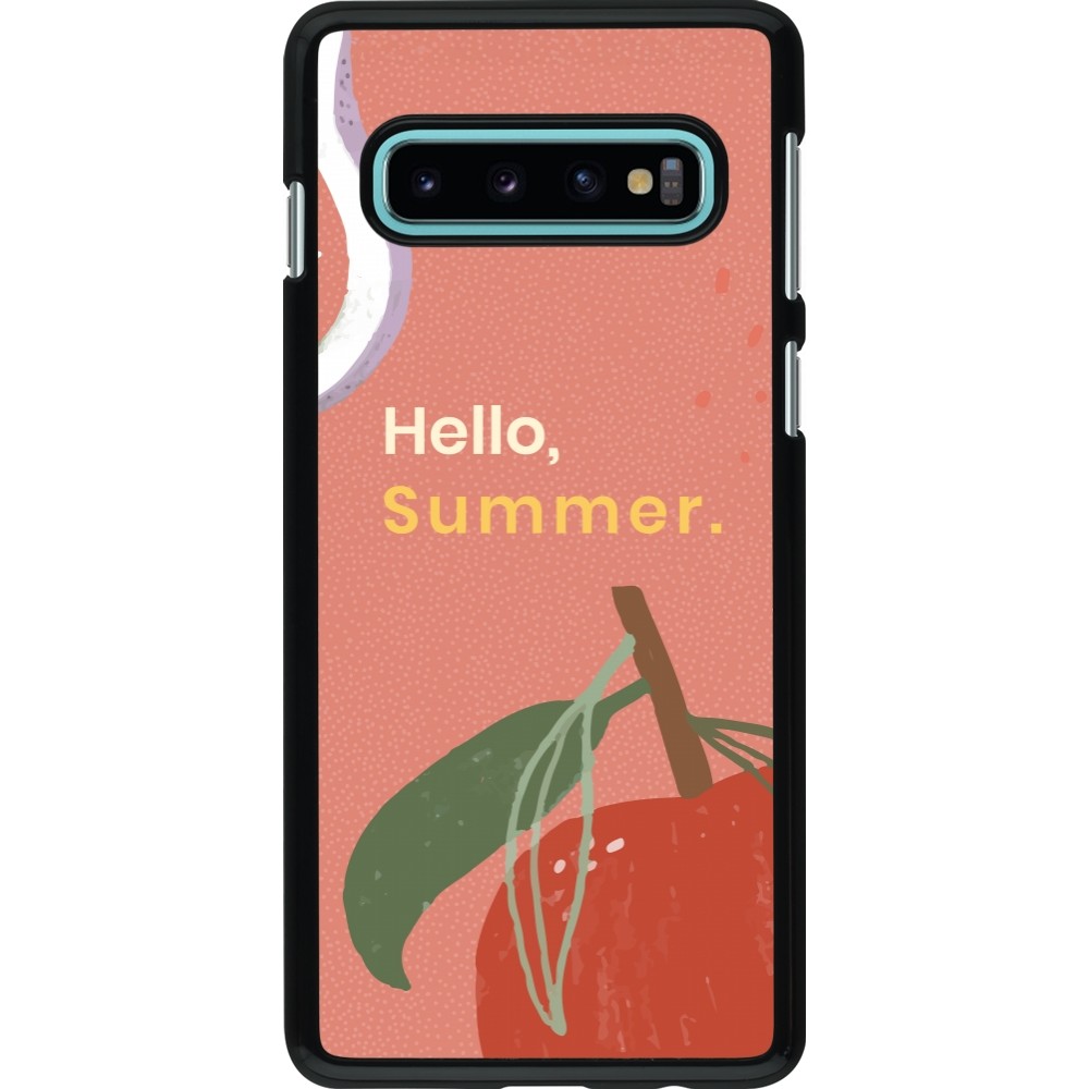 Samsung Galaxy S10 Case Hülle - Summer 2025 Hello summer