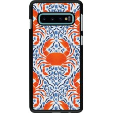 Samsung Galaxy S10 Case Hülle - Crabs and pearls Summer 2026