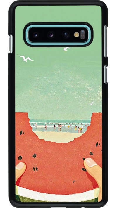 Samsung Galaxy S10 Case Hülle - Views through a watermelon Summer 2026