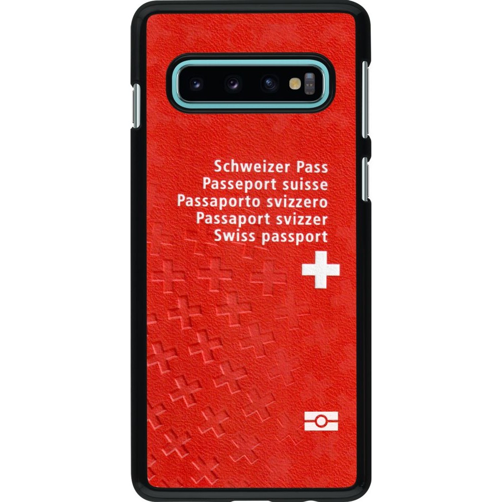 Hülle Samsung Galaxy S10 - Swiss Passport