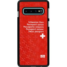 Hülle Samsung Galaxy S10 - Swiss Passport