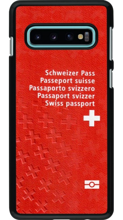 Coque Samsung Galaxy S10 - Swiss Passport