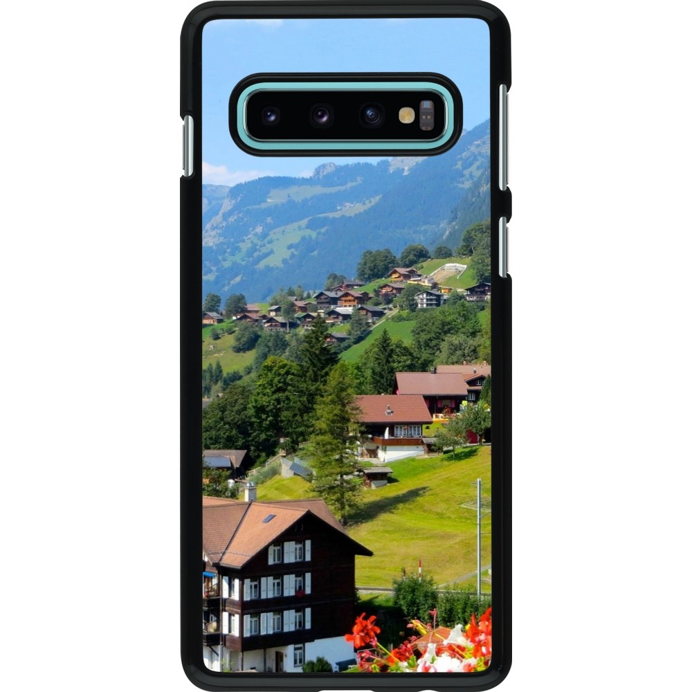 Coque Samsung Galaxy S10 - Fête Nationale Suisse Paysage