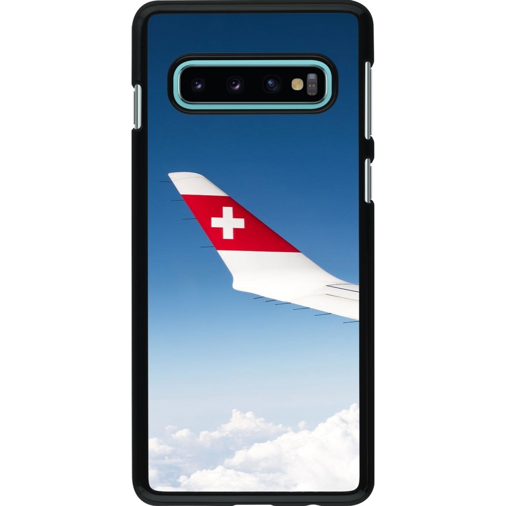 Coque Samsung Galaxy S10 - Fête Nationale Suisse Sky Swiss Flag