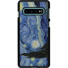 Coque Samsung Galaxy S10 - Tableau art - La Nuit étoilée - Van Gogh