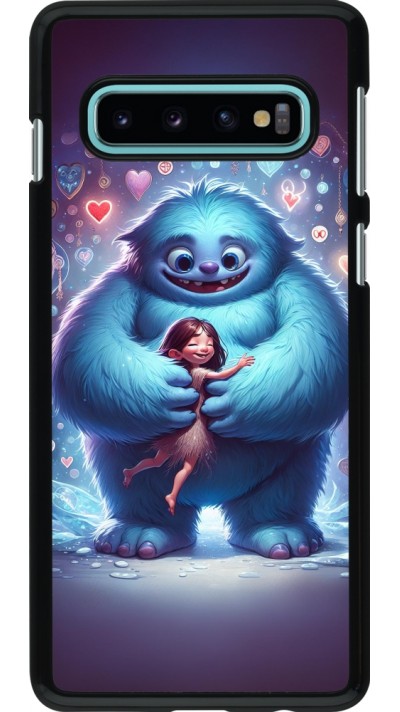 Samsung Galaxy S10 Case Hülle - Valentin 2024 Flauschige Liebe