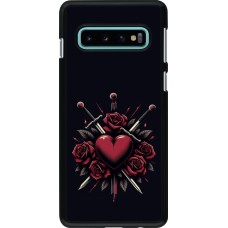 Coque Samsung Galaxy S10 - Valentine 2024 gothic love