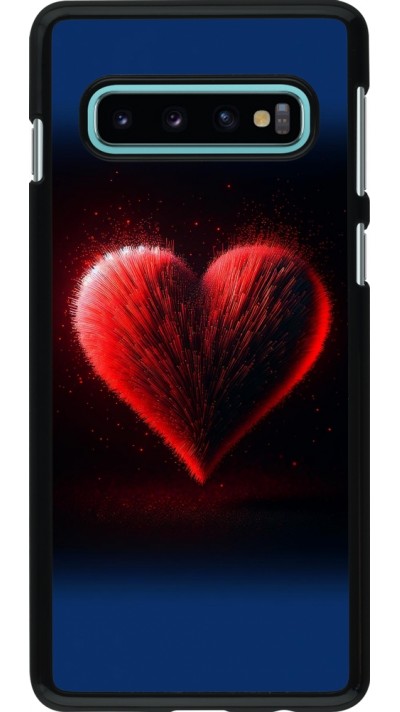 Samsung Galaxy S10 Case Hülle - Valentin 2025 rotes Herz