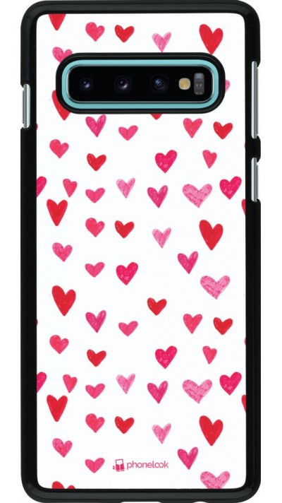 Hülle Samsung Galaxy S10 - Valentine 2022 Many pink hearts