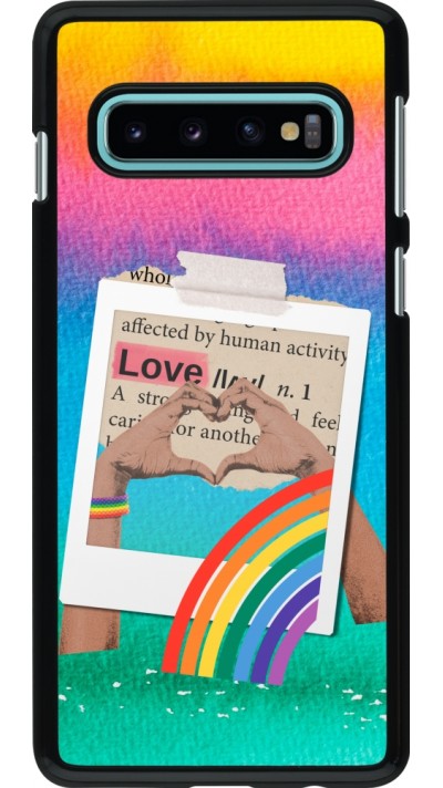 Coque Samsung Galaxy S10 - Valentine 2023 love is for everyone