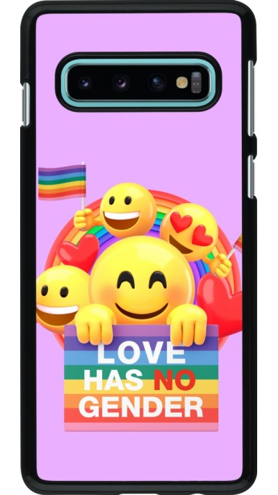 Coque Samsung Galaxy S10 - Valentine 2023 love has no gender