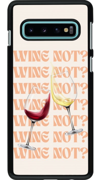 Samsung Galaxy S10 Case Hülle - Wine not