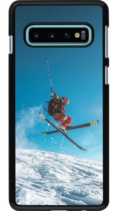 Coque Samsung Galaxy S10 - Winter 22 Ski Jump