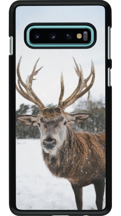 Coque Samsung Galaxy S10 - Winter 25 Winter reindeer
