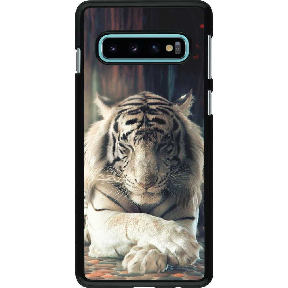 Coque Samsung Galaxy S10 - Zen Tiger