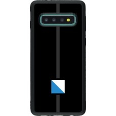 Samsung Galaxy S10 Case Hülle - Silikon schwarz Kanton ZH schwarz