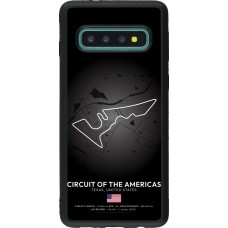 Samsung Galaxy S10 Case Hülle - Silikon schwarz F1 Track 2025 United States