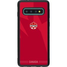 Samsung Galaxy S10 Case Hülle - Silikon schwarz Kanada 2026 personalisierbares Fussballtrikot