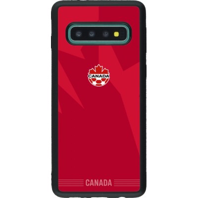 Samsung Galaxy S10 Case Hülle - Silikon schwarz Kanada 2026 personalisierbares Fussballtrikot
