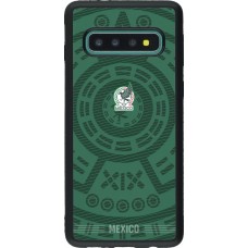Samsung Galaxy S10 Case Hülle - Silikon schwarz Mexiko 2026 personalisierbares Fussballtrikot