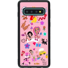 Coque Samsung Galaxy S10 - Silicone rigide noir Karol G La Bichota Manana Sera Bonito