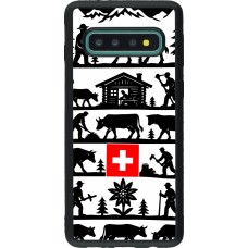 Samsung Galaxy S10 Case Hülle - Silikon schwarz Poya Schweiz 1