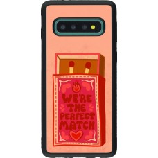 Samsung Galaxy S10 Case Hülle - Silikon schwarz Saint Valentines Day 26 Perfect Match