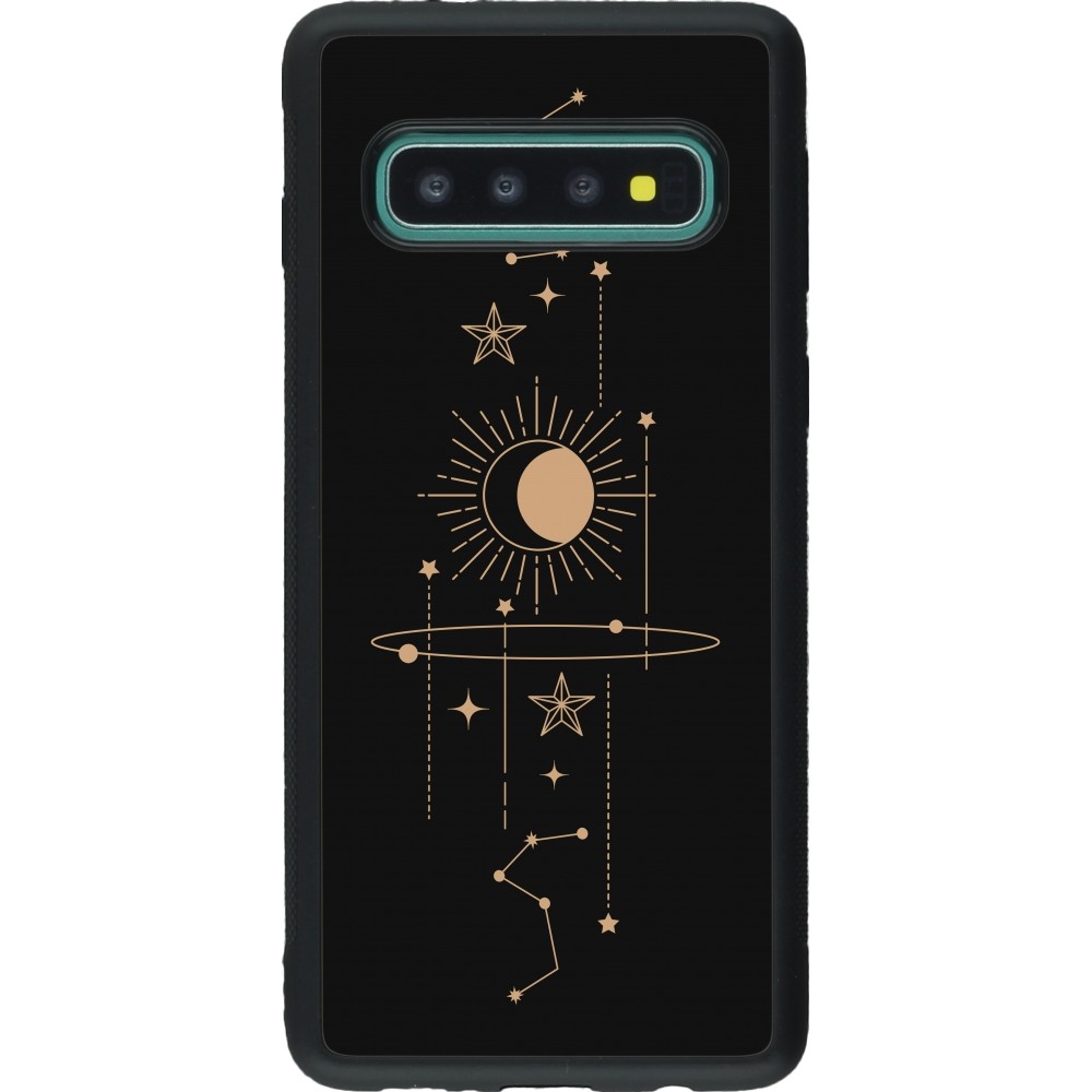 Samsung Galaxy S10 Case Hülle - Silikon schwarz Spring 23 astro
