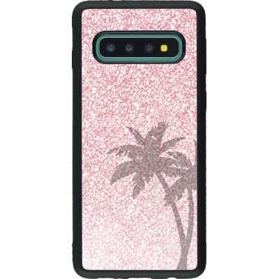 Coque Samsung Galaxy S10 - Silicone rigide noir Summer 2021 01