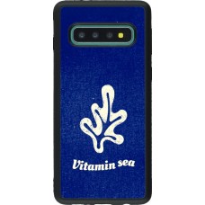 Samsung Galaxy S10 Case Hülle - Silikon schwarz Vitamin sea Summer 2026