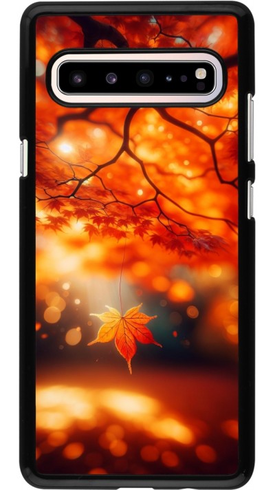Samsung Galaxy S10 5G Case Hülle - Herbst Magisch Orange