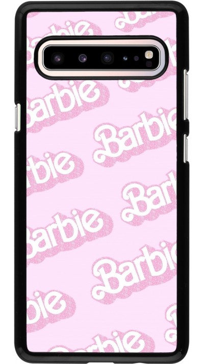 Samsung Galaxy S10 5G Case Hülle - Barbie light pink pattern