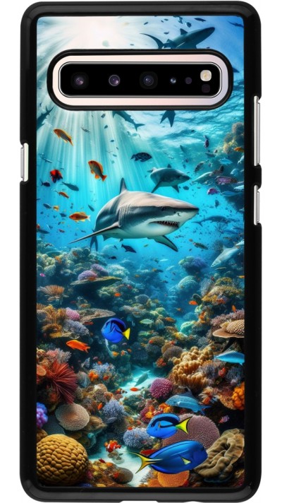 Samsung Galaxy S10 5G Case Hülle - Bora Bora Meer und Wunder