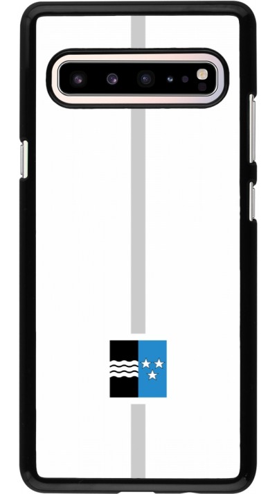 Coque Samsung Galaxy S10 5G - Canton AG blanc