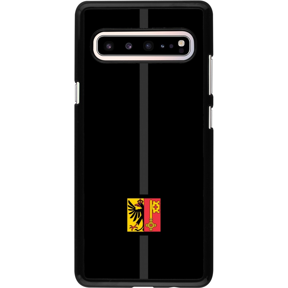 Samsung Galaxy S10 5G Case Hülle - Kanton GE schwarz