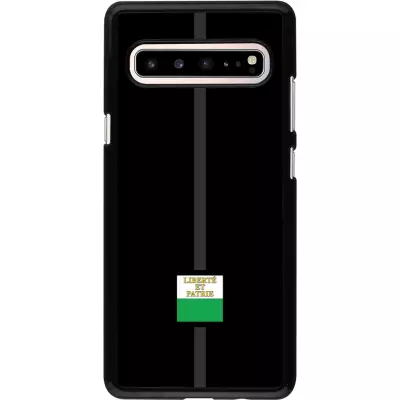 Samsung Galaxy S10 5G Case Hülle - Kanton VD schwarz