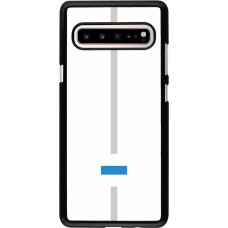 Samsung Galaxy S10 5G Case Hülle - Kanton ZG weiss