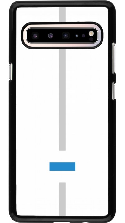 Samsung Galaxy S10 5G Case Hülle - Kanton ZG weiss