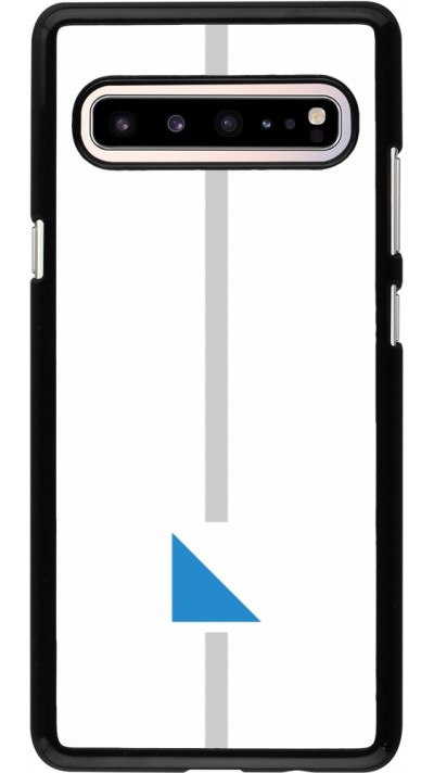 Samsung Galaxy S10 5G Case Hülle - Kanton ZH weiss