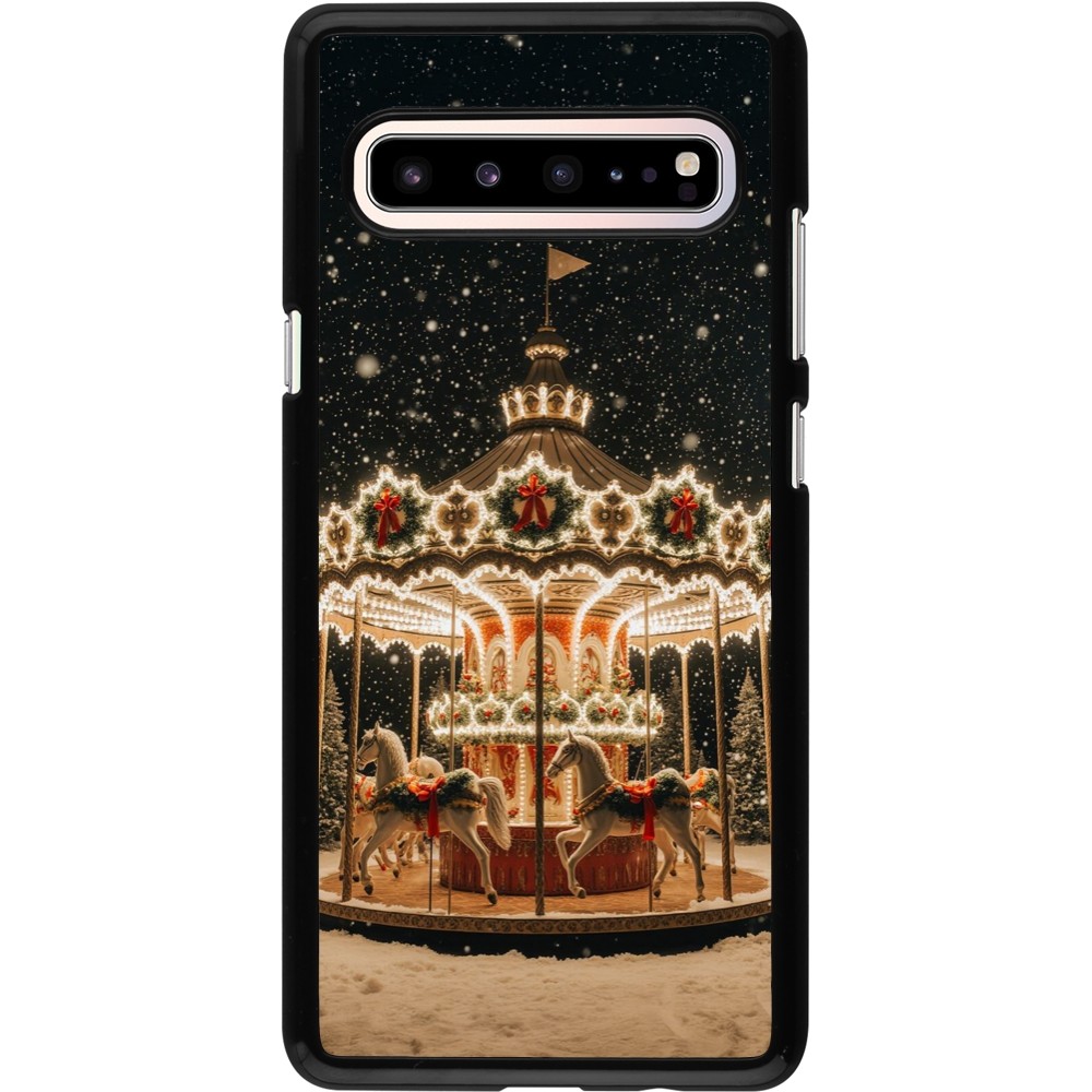 Coque Samsung Galaxy S10 5G - Christmas 25 Carousel