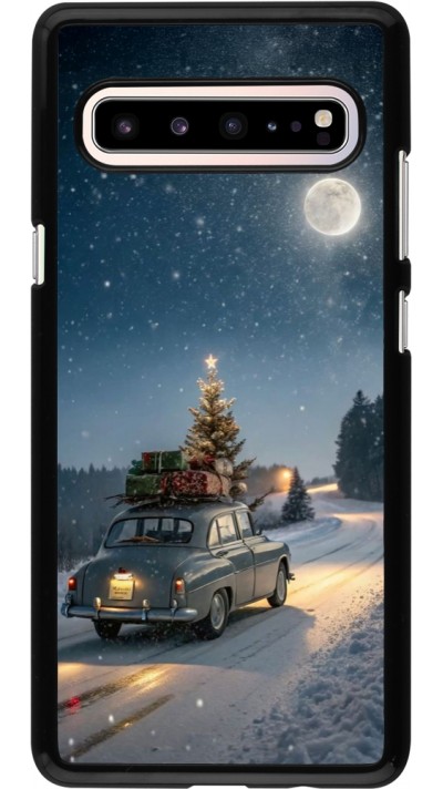 Coque Samsung Galaxy S10 5G - Christmas 25 Car with Tree Xmas