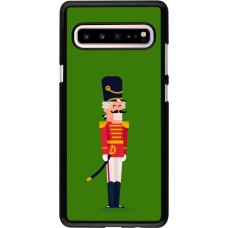Coque Samsung Galaxy S10 5G - Christmas 25 Nutcracker Green